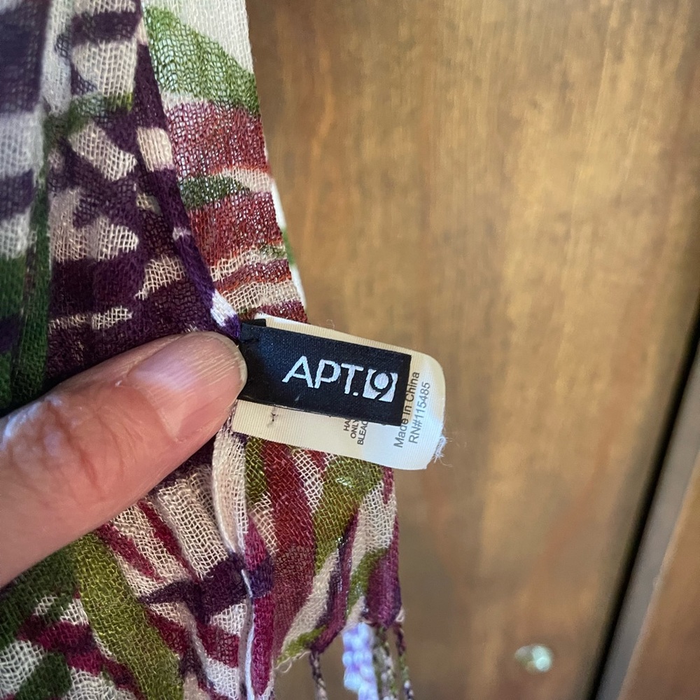 Apt. 9 Multicolor Patterned Scarf - Picture 2 of 5